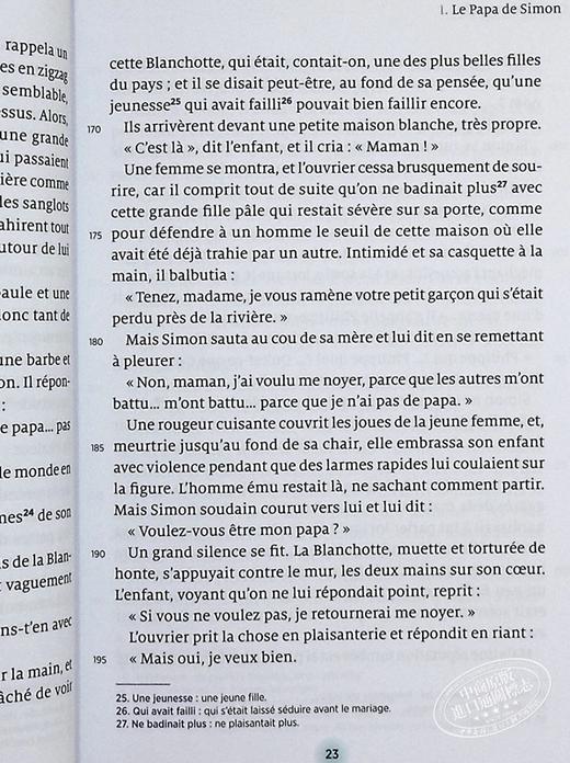 【中商原版】莫泊桑 短篇故事及小说 Contes et nouvelles 法文原版 Guy de Maupassant 文学 小说 商品图7