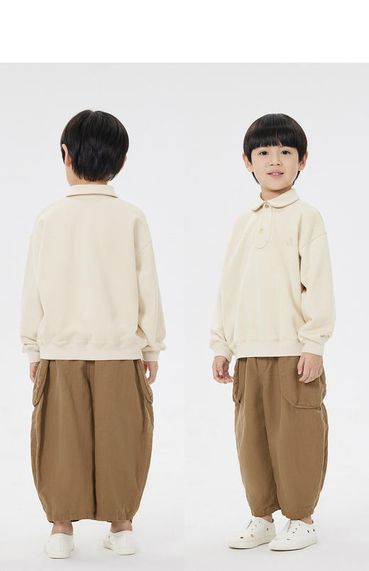 JNBY  23年春款  棉麻柔软阔腿长裤  1N2E13850 商品图7