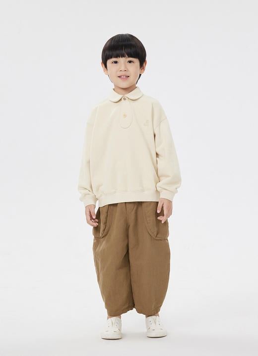 JNBY  23年春款  全棉套头卫衣  1N2414070 商品图11