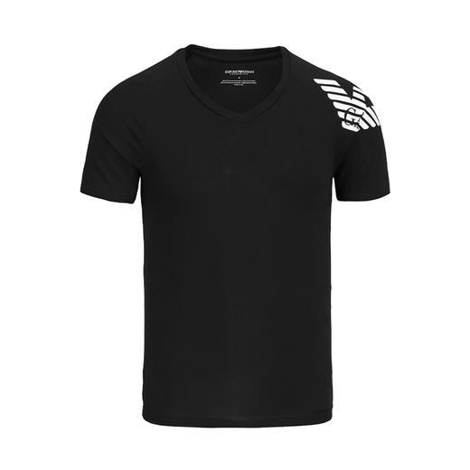 【特惠秒】EMPORIO ARMANI 阿玛尼 男士精品单盒装 V领 舒适休闲 飞鹰logo 打底弹棉T恤 99541 商品图3