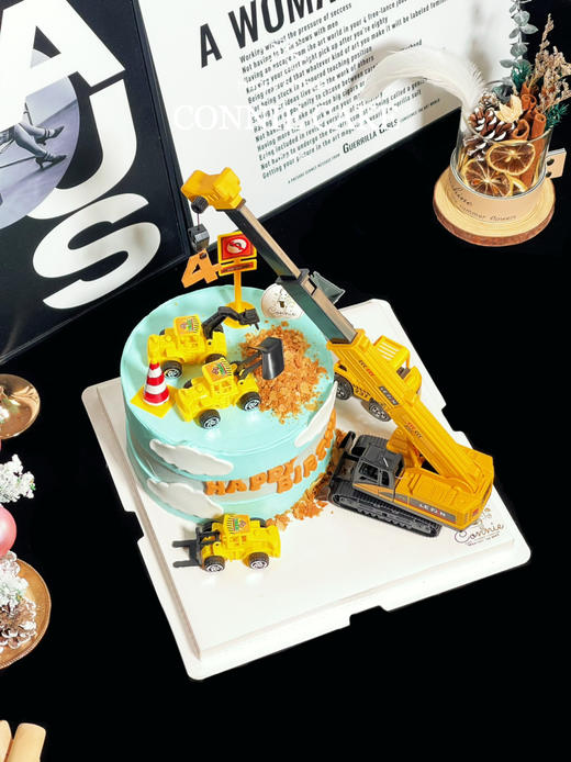 【1337】工程车 吊车 挖土机 商品图3