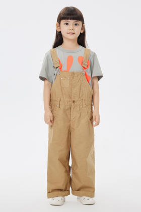 JNBY   23年春款   棉麻背带长裤  1N2E14760