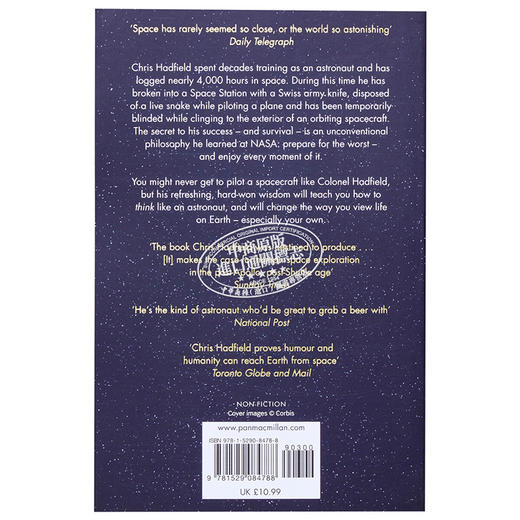【中商原版】An Astronaut's Guide to Life on Earth 英文原版 宇航员对地球生活的指南 Chris Hadfield 商品图9