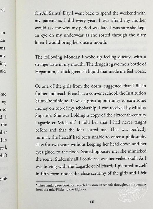 【中商原版】2022诺奖得主作品 安妮 埃尔诺 正发生 Happening 英文原版 Annie Ernaux 商品图6