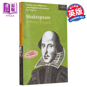 预售 【中商原版】莎士比亚 豆瓣高分 英文原版 Shakespeare Anthony Burgess