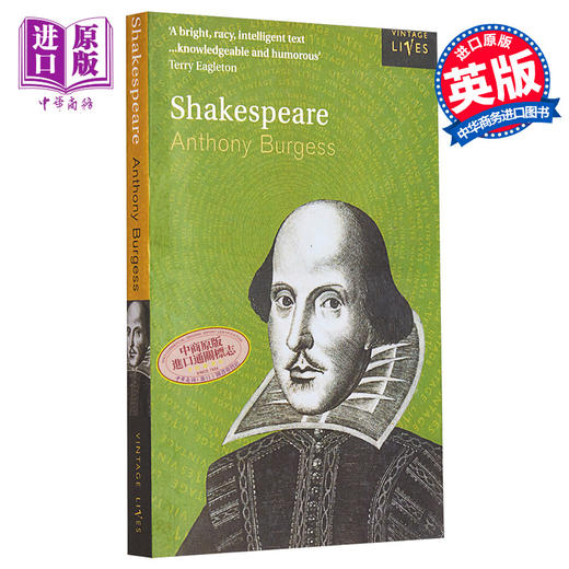 预售 【中商原版】莎士比亚 豆瓣高分 英文原版 Shakespeare Anthony Burgess 商品图0