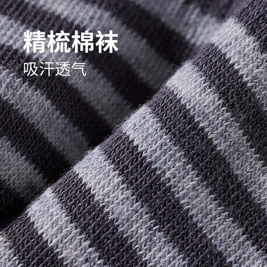 都市丽人都市锋尚休闲系列精梳棉袜子中厚男士隐形袜FC3DA7 商品图2