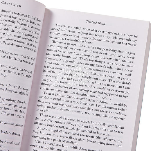 【中商原版】神探斯特莱克5 真血 Troubled Blood Cormoran Strike Book 5 英文原版 Robert Galbraith 推理 惊悚 商品图3