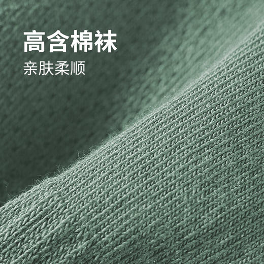 都市丽人都市锋尚简约系列高含棉袜子中厚男士船袜FC3DB4 商品图2