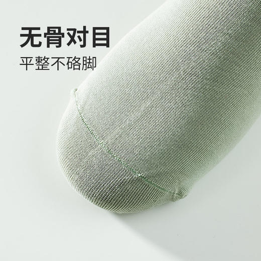 都市丽人简约系列高含棉袜子中厚船袜LC3DA2 商品图4