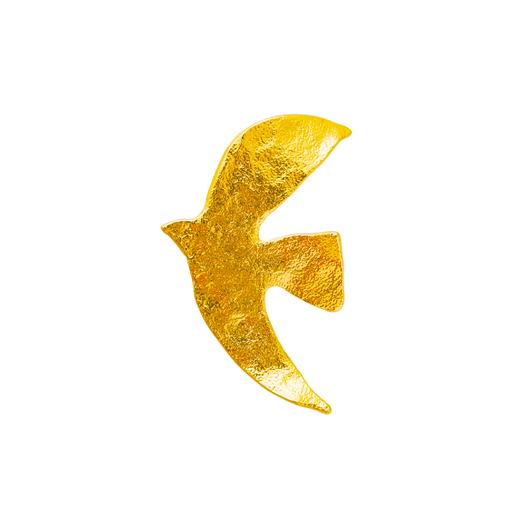 订购7周到｜Cécile Jeanne-Voyage-经典和平鸽 胸针（金色）［法国设计师 ］ 商品图1