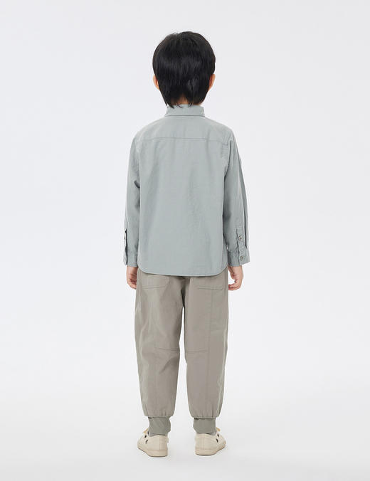 JNBY  23年春款  宽松翻领长袖衬衣  1N2212300 商品图5