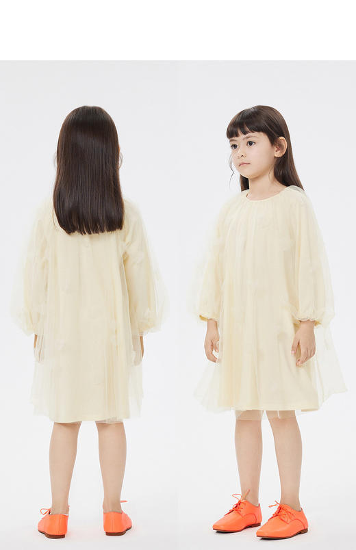 JNBY  23年春款  柔软细纱短袖连衣裙  1N2G13780 商品图6