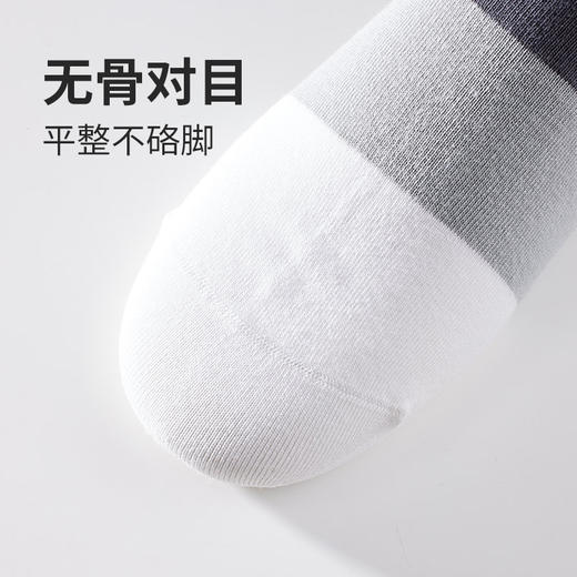 都市丽人都市锋尚休闲系列精梳棉袜子中厚男士隐形袜新年本命年红品FC3DA6 商品图4