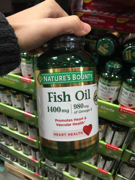 Omega3含量最高的鱼油📣美国直邮特价🔥🔥1瓶260元🉐🉐自然之宝 1400mg鱼油130粒 商品图5