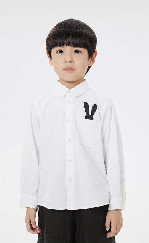 JNBY  23年春款  宽松翻领长袖衬衣  1N2212300 商品图6