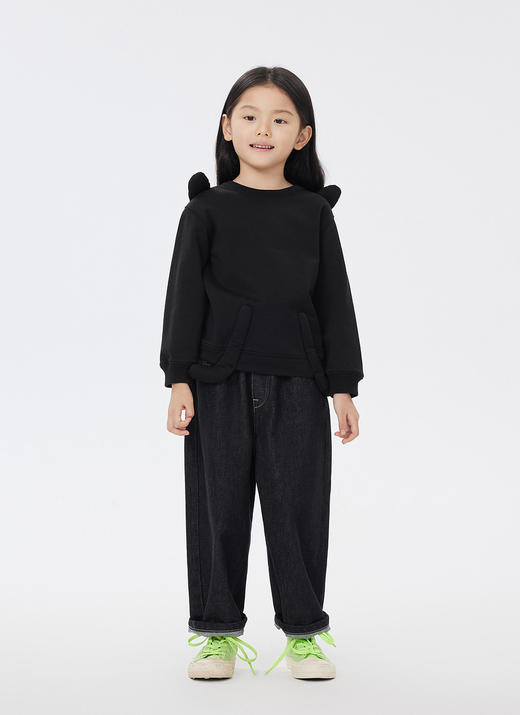 JNBY  23年春款 立体小兔子图案套头卫衣  1N2411680 商品图11