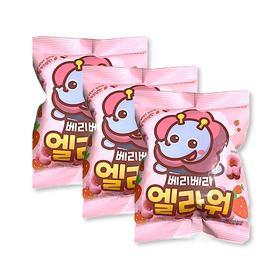 【묶음】베리베리엘라워 딸기스낵과자72g*3