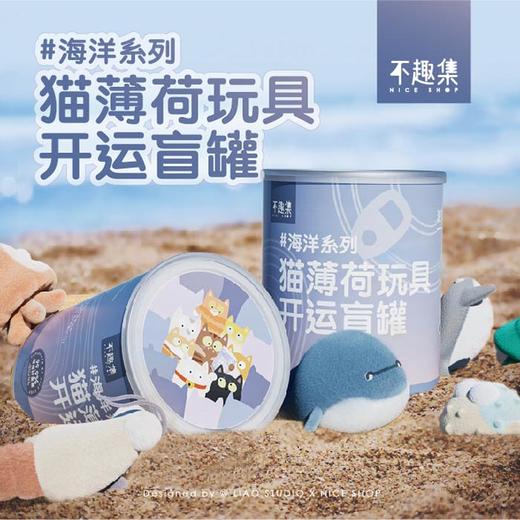 玩具盲盒「不趣集」海洋系列猫薄荷玩具开运盲罐自嗨磨牙耐咬耐抓逗猫棒 商品图0