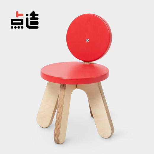 （LFK会员福利特惠）点造原创-红色动物椅 商品图3