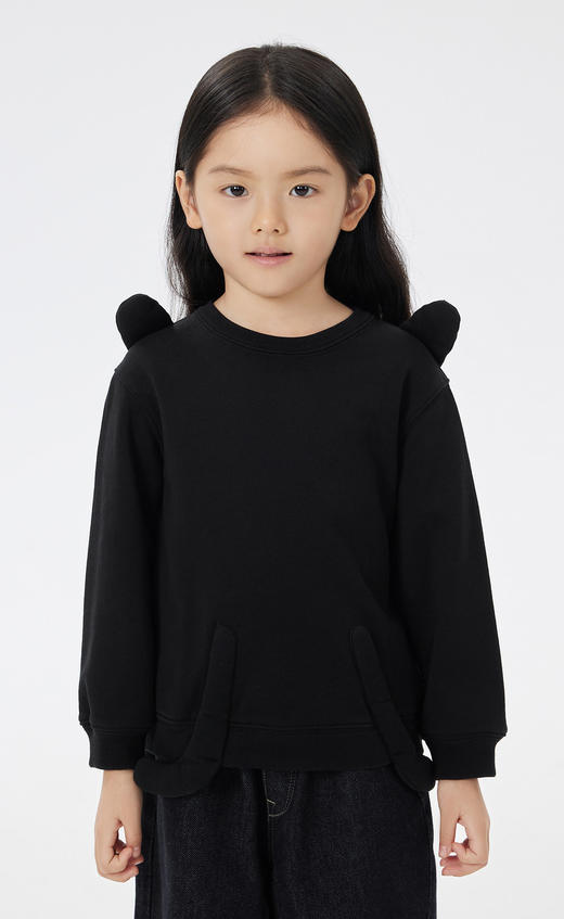 JNBY  23年春款 立体小兔子图案套头卫衣  1N2411680 商品图9