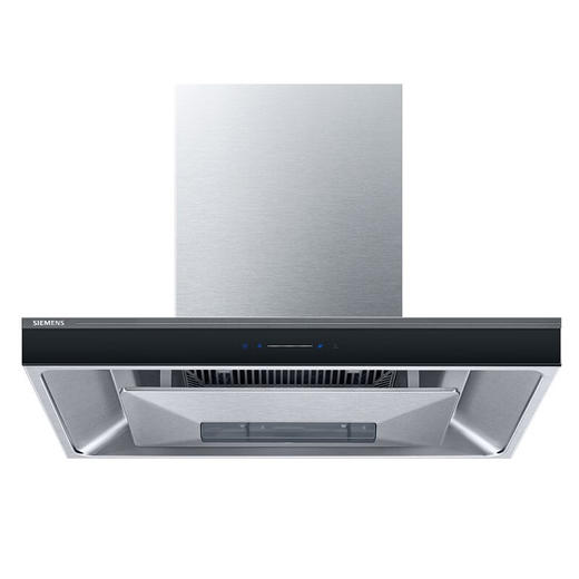西门子（SIEMENS）21.5立方大吸力欧式抽油烟机 5D环吸设计 自清洁技术 3+1挡风速调节 LC77FA951W 商品图4