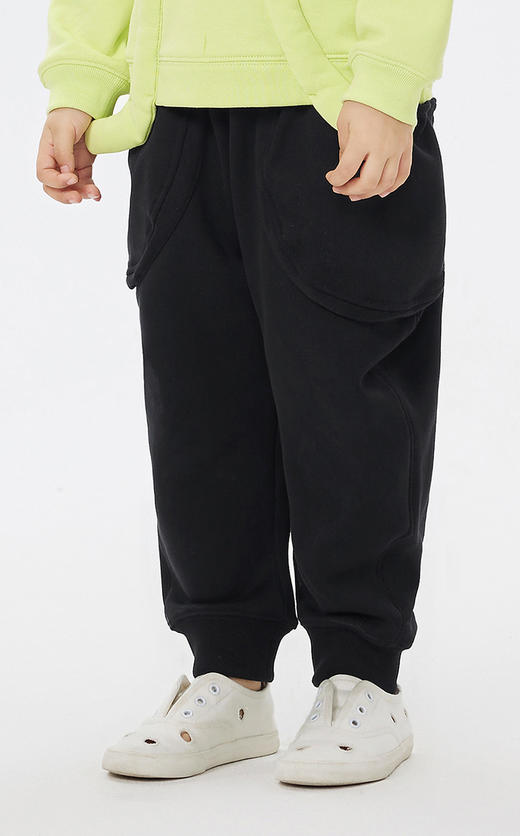 JNBY  23年春款全棉大口袋造型九分裤  1N2E11410 商品图3