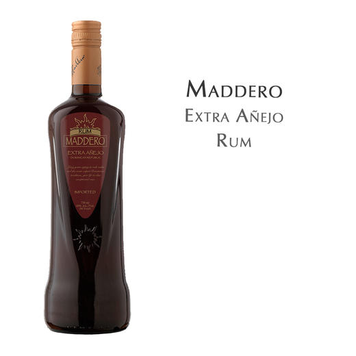 马帝龙炙焱朗姆酒，多米尼加共和国 圣多明哥 Maddero Extra Anejo, Rum, Dominican Republic Santo Domingo 商品图0