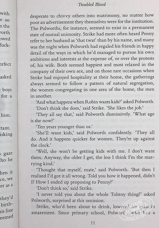 【中商原版】神探斯特莱克5 真血 Troubled Blood Cormoran Strike Book 5 英文原版 Robert Galbraith 推理 惊悚 商品图8