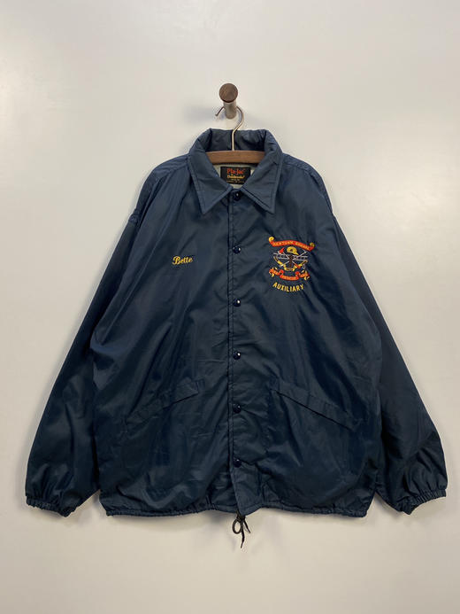 80年代 Vintage 美国制 美国宾夕尼亚州纽敦镇  消防队 Pla-Jac by Dunbrooke 运动外套 _SJK(L-XL) 商品图1