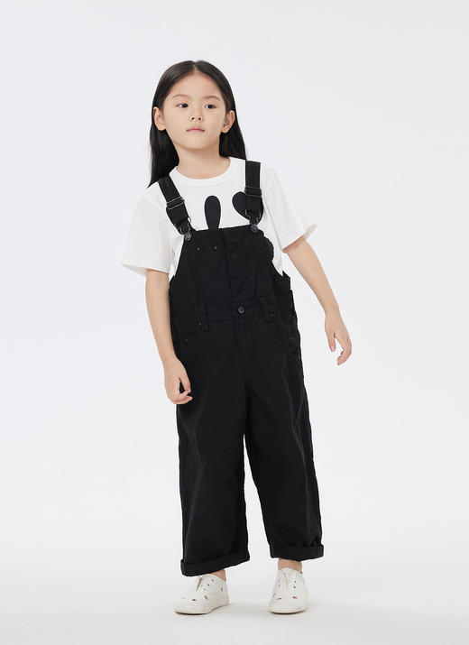 JNBY   23年春款   棉麻背带长裤  1N2E14760 商品图9