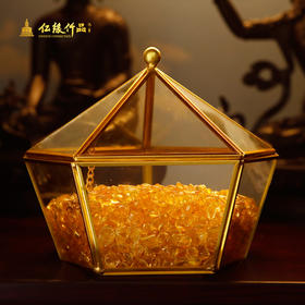 新品-五角盒水晶柱款七星阵