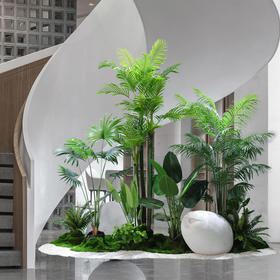 【合集】【广佛市区包搭建】仿真绿植造景
