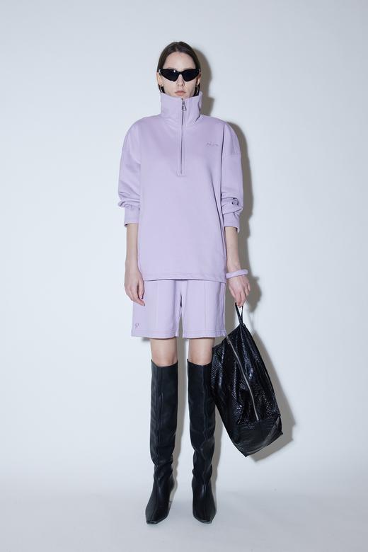 半拉链翻领卫衣 商品图2