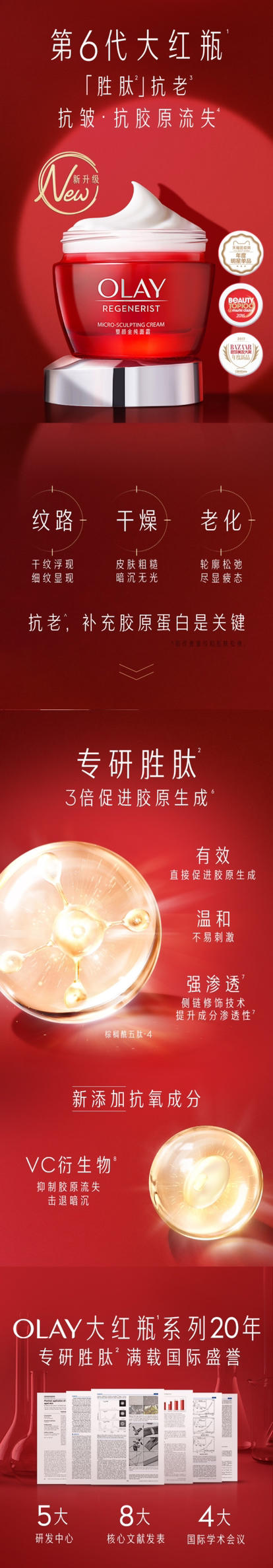 【玉兰油】新生塑颜金纯面霜50g 商品图1