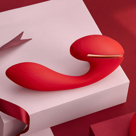 【潮喷仪 店长推荐】 KissToy Tina蒂娜吮吸加热震动棒 C+G双重糕潮  闭眼买款 商品图4