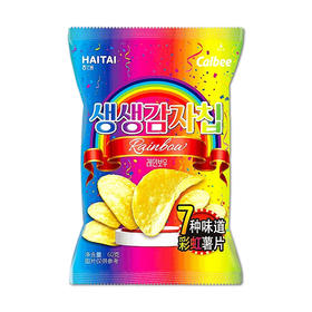 海太 彩虹薯片海鲜味60g 