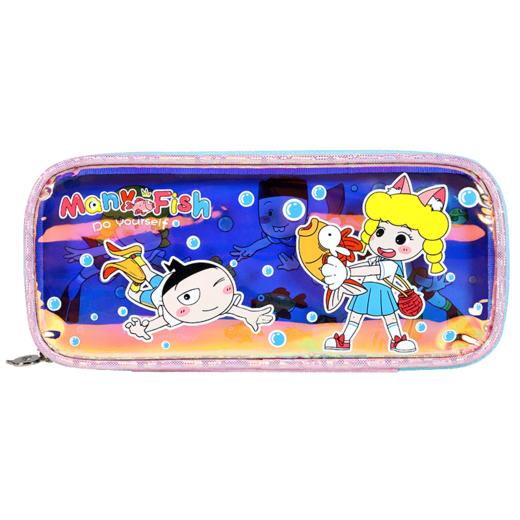 米小圈笔袋 彩虹女孩笔袋/海底世界炫彩笔袋/奇思妙想笔袋/梦想生活笔袋/炫彩时光机笔袋/炫彩星星船笔袋/音乐小子笔盒 商品图3