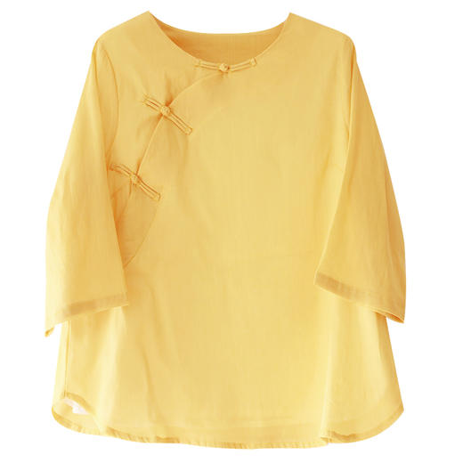 裁缝学苑 AG01复古盘扣套头衫1:1实物服装纸样剪裁图纸牛皮纸样 商品图5