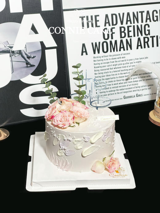 【1340】鲜花款粉紫刮花 商品图1