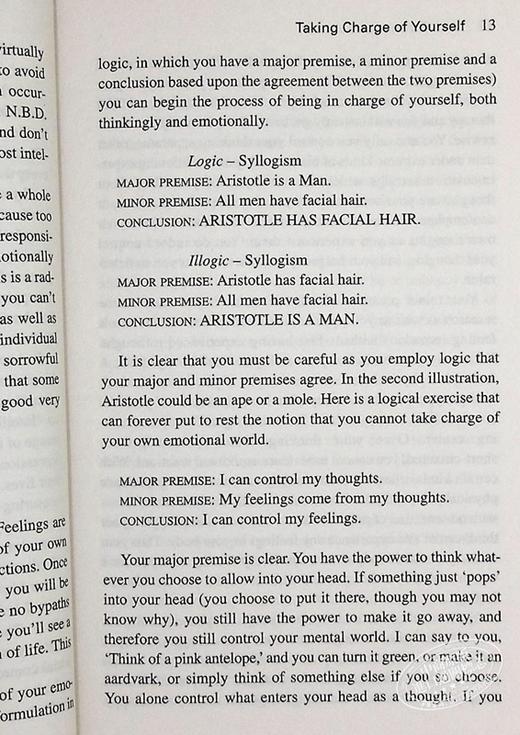 预售 【中商原版】你的误区 如何摆脱负面思维掌控你的生活 英文原版 Your Erroneous Zones Wayne W Dyer 自我提升 情绪管理 商品图8