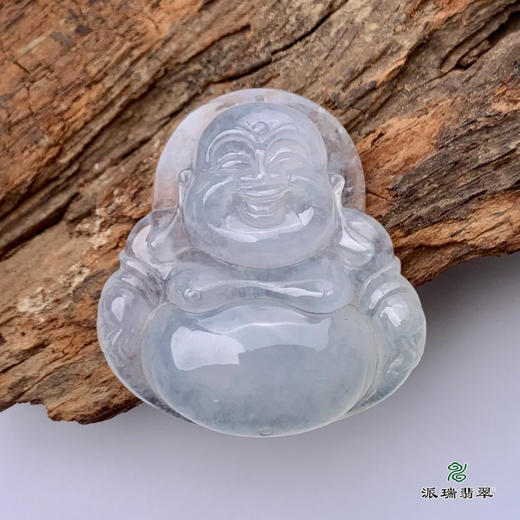 派瑞翡翠 翡翠佛 糯种 无色 商品图1