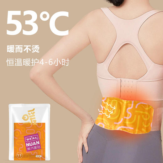 百年扁氏蒸汽暖贴腰腹贴 商品图1