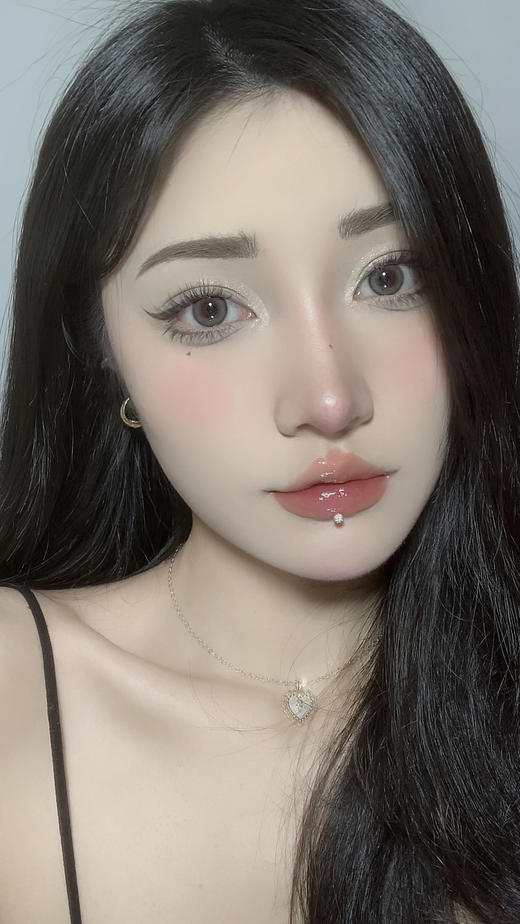 <月抛中直径>KIKICON-汉白玉-14.2mm【月抛 0-1000度 含525/575】 商品图4