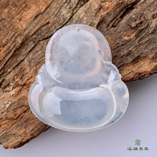 派瑞翡翠 翡翠佛 糯种 无色 商品图3