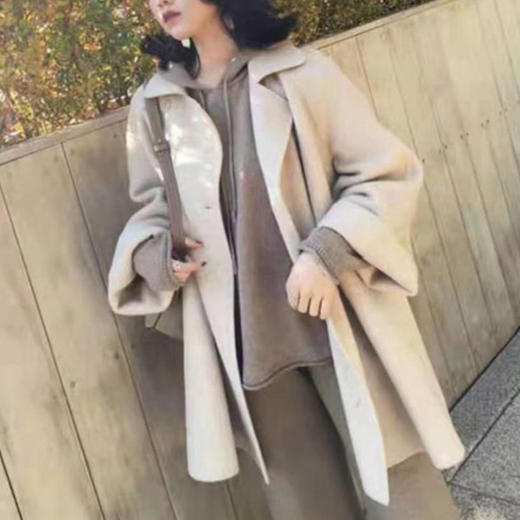 裁缝学苑 AG05女士中长款毛呢外套1:1实物服装纸样剪图纸牛皮纸样 商品图4