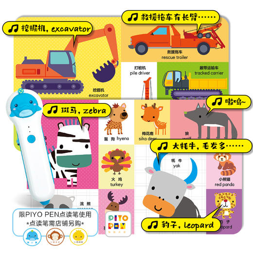 【点读版】0-3岁双语启蒙小百科：全4册 商品图4