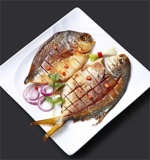 【冷冻】金鲳鱼干 约175g 商品图2