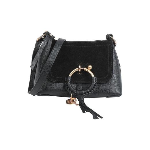 法国See By Chloe JOAN 女士经典圆环饰流苏单肩包时尚斜挎包女包 商品图0