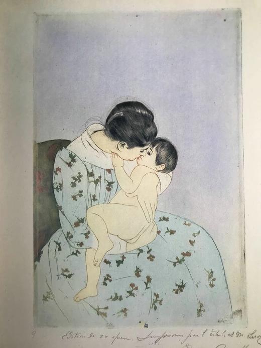 玛丽·卡萨特彩色版画集 百余幅插图 平装16开 商品图7